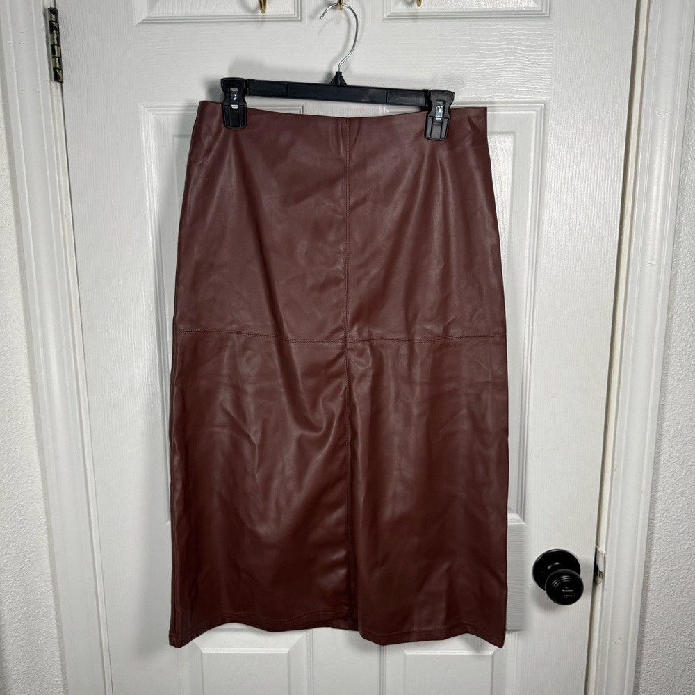 Chic‎ Brown Pencil Skirt